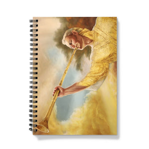 Angel Moroni Ushering In Notebook