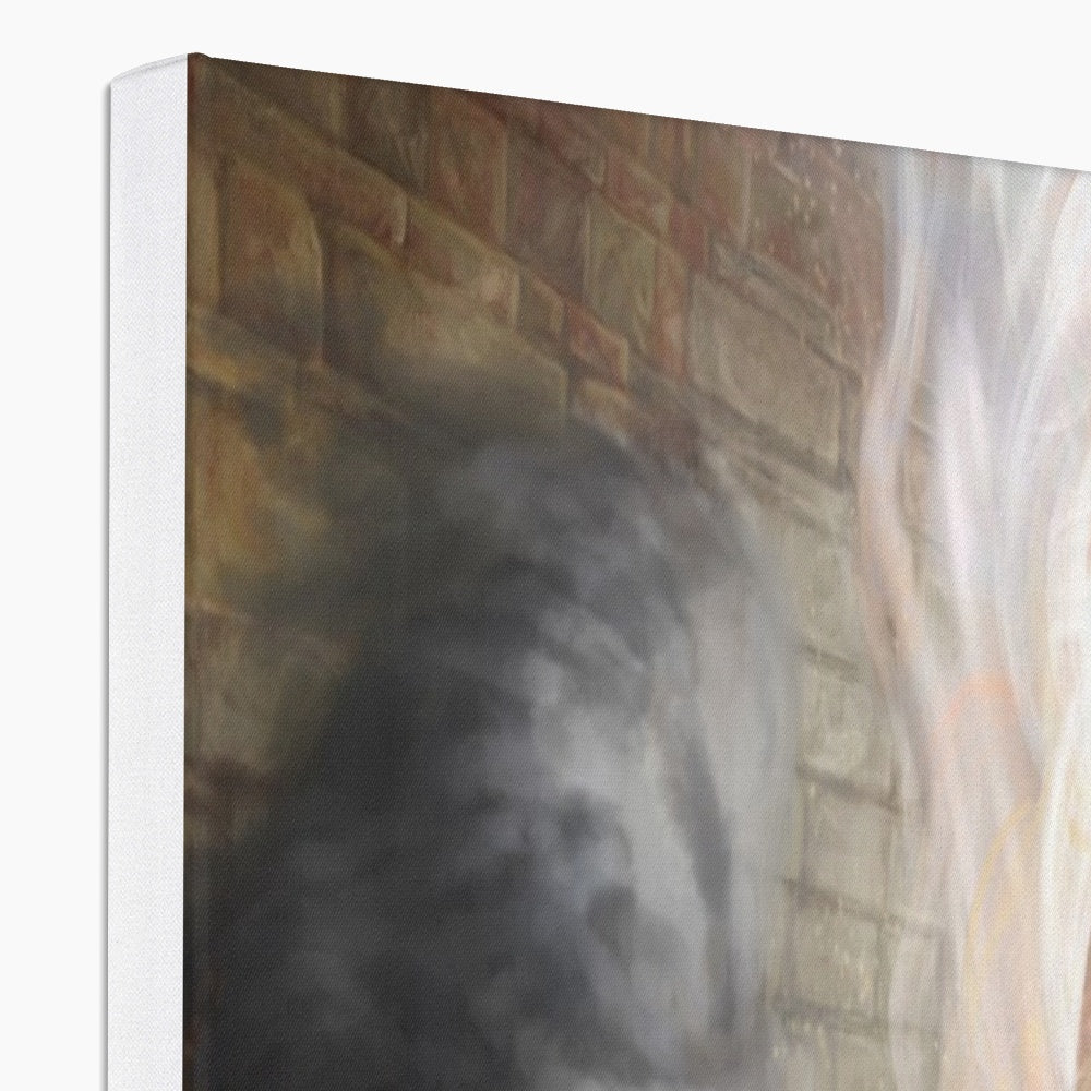 Nephi and Lehi Encircled by a Pillar of Fire Canvas